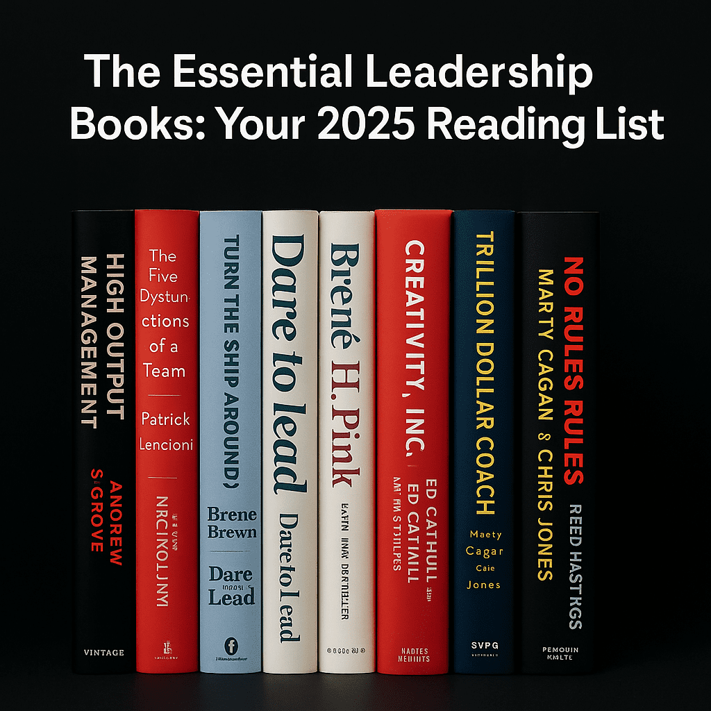 The Essential Leadership Books: Your 2025 Reading List